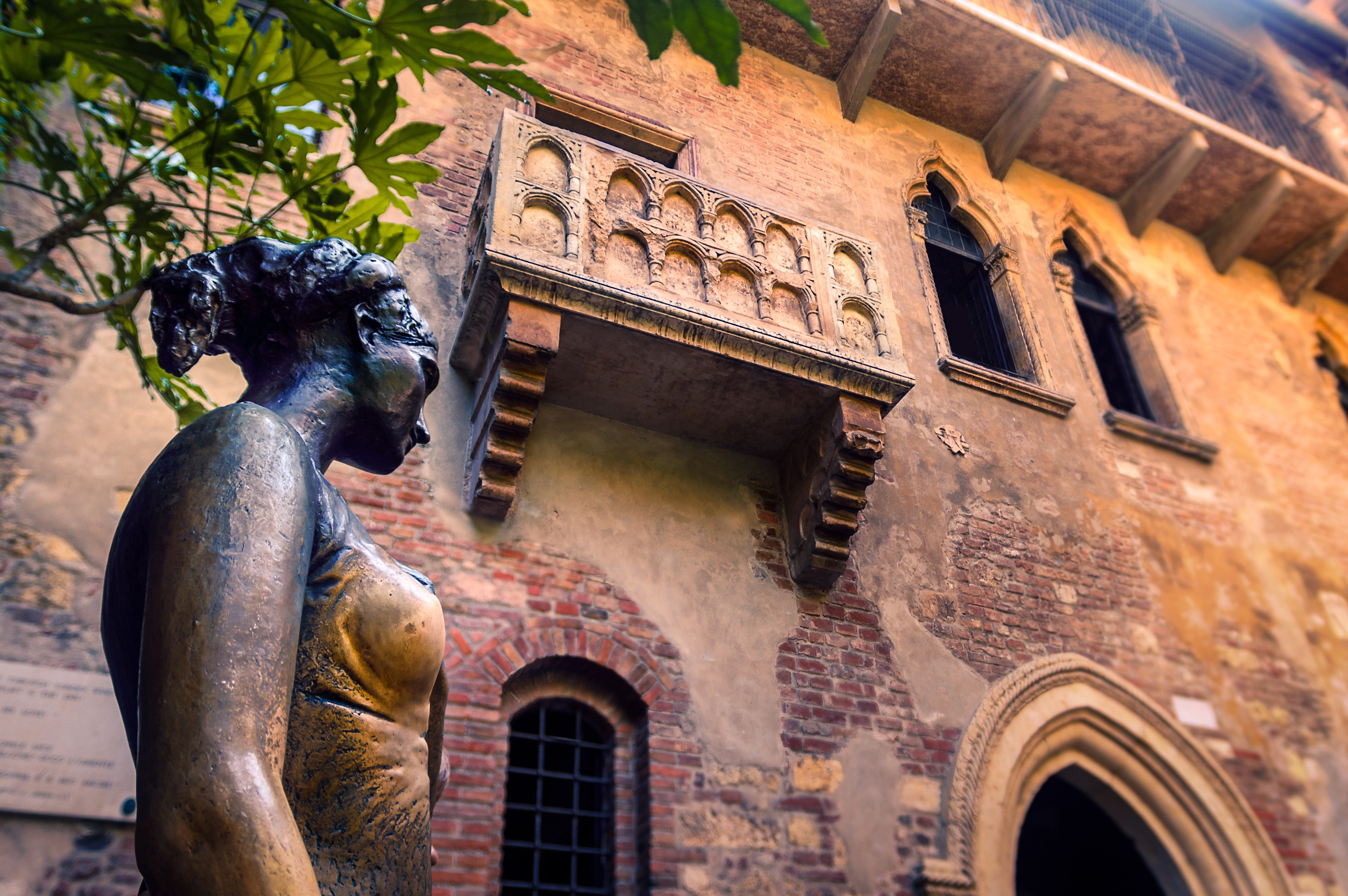 Casa di Giulietta mit Julias Balkon
